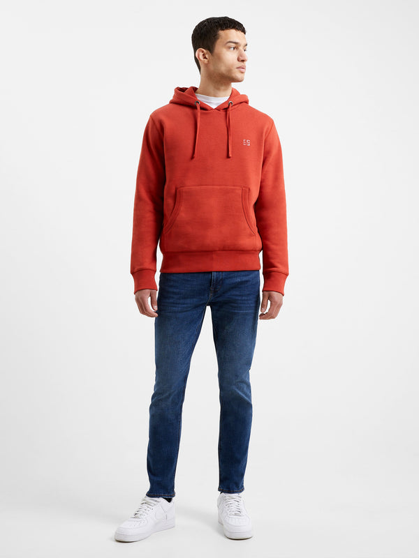 French Connection Hooded Sweatshirt - Burnt Orange