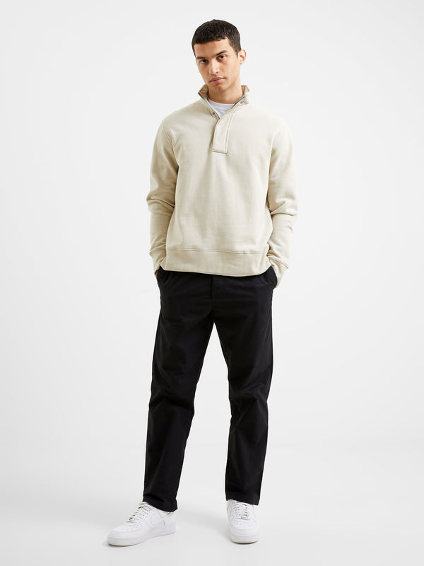 French Connection Funnel Neck Sweatshirt - Stone