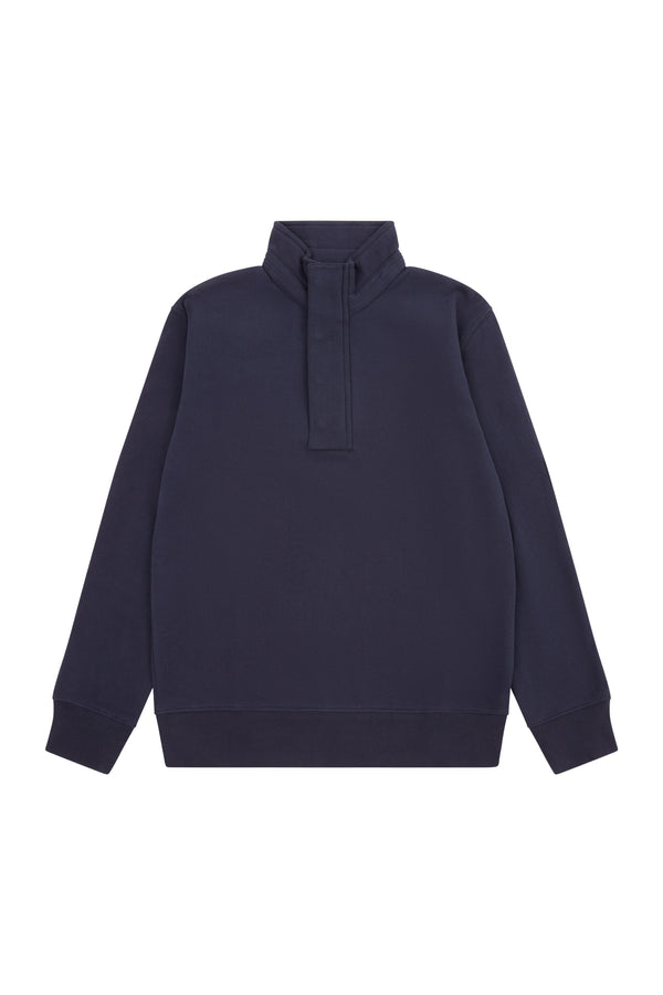 French Connection Funnel Neck Sweatshirt - Dark Navy