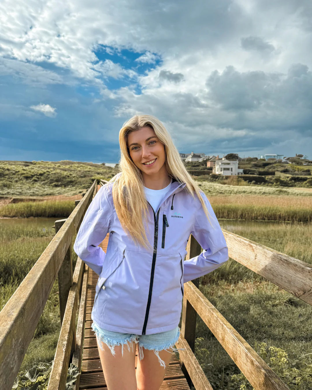 Bleubird Arpette Waterproof Jacket - Lavender