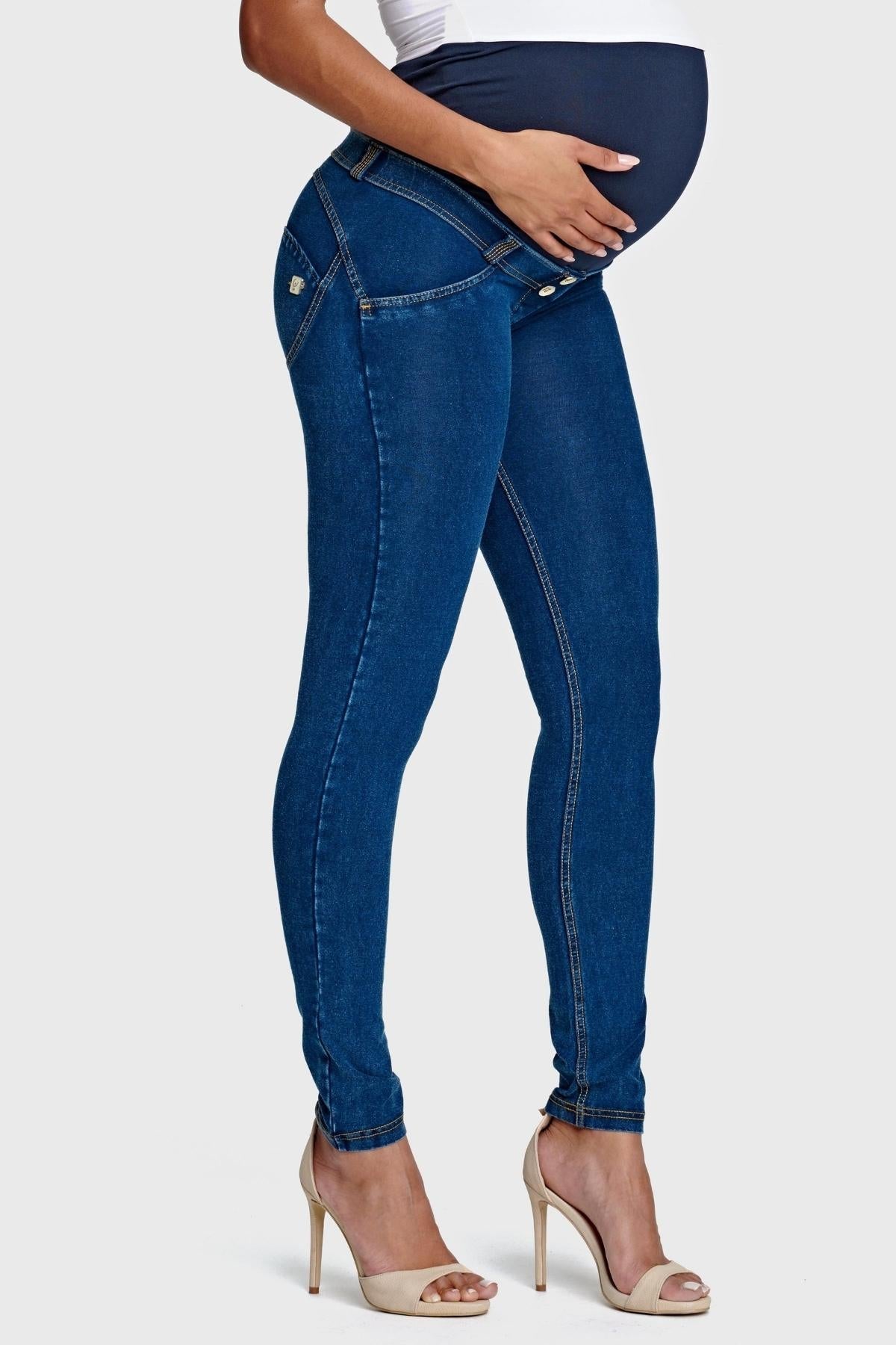 Freddy Maternity Skinny Jeans - Dark Denim