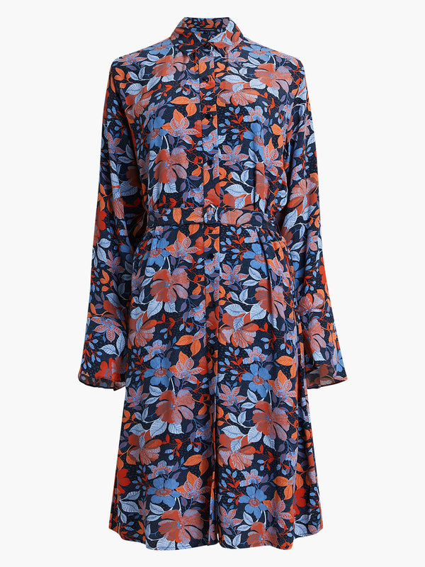 French Connection Adalina Shirt Dress - Costal Fjord