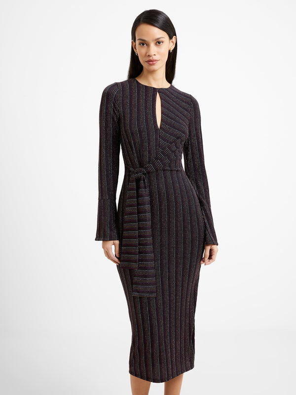 French Connection Paula Keyhole Midi Dress