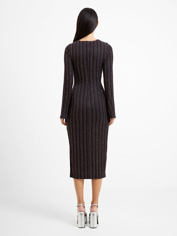 French Connection Paula Keyhole Midi Dress