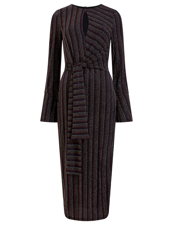 French Connection Paula Keyhole Midi Dress