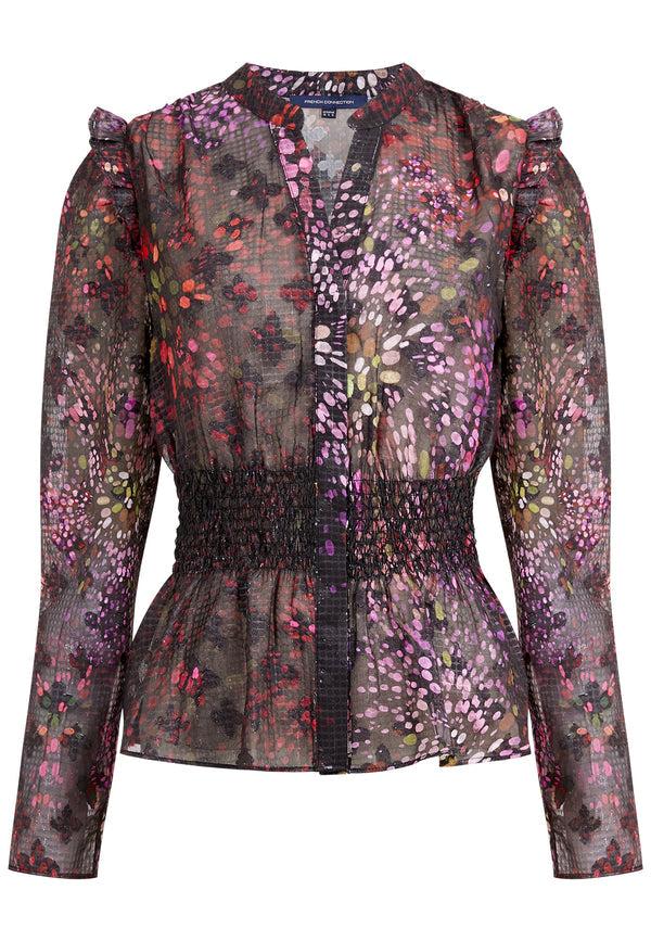 French Connection Elsie Bodine Top - Blackout