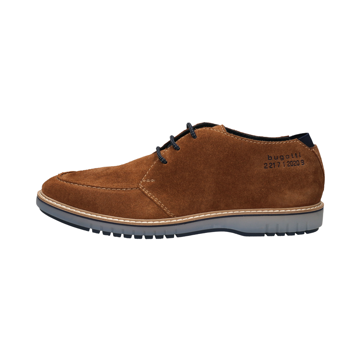 Bugatti Leather Lace Up Shoe - Cognac