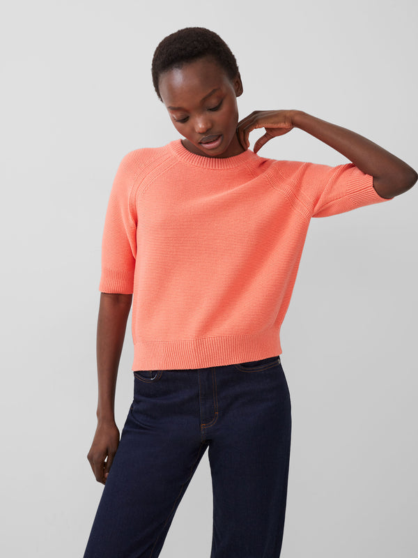 French Connection Lily Mozart Short Sleeve - Coral
