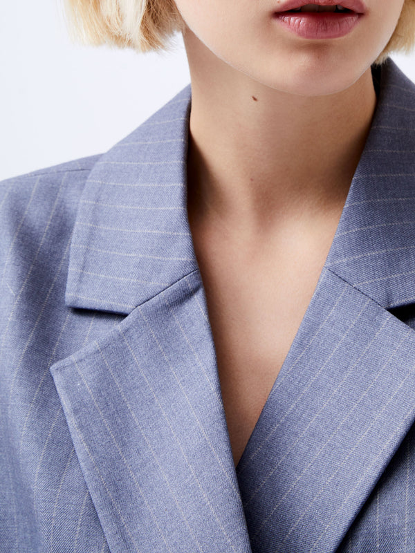 French Connection Fiorella Pin Stripe Waist Coat