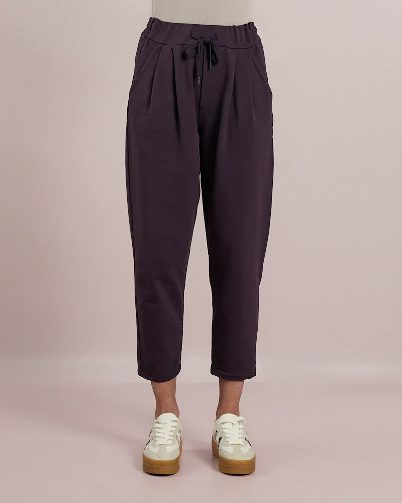 Deck Barrel Jogger - Mulberry
