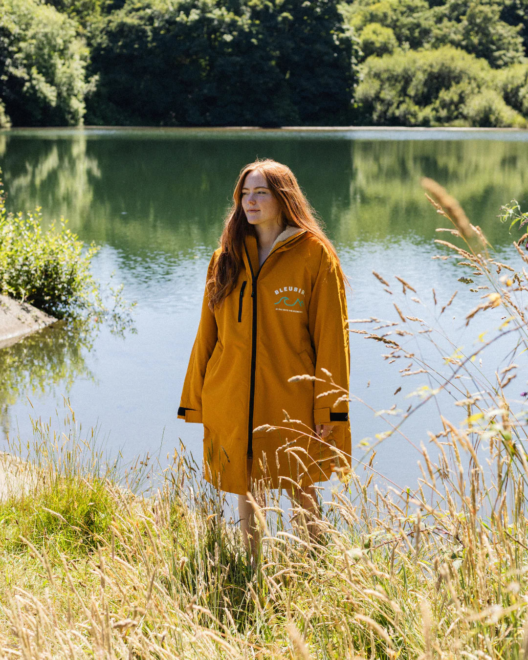 Bleubird Nordic Changing Robe - Mustard