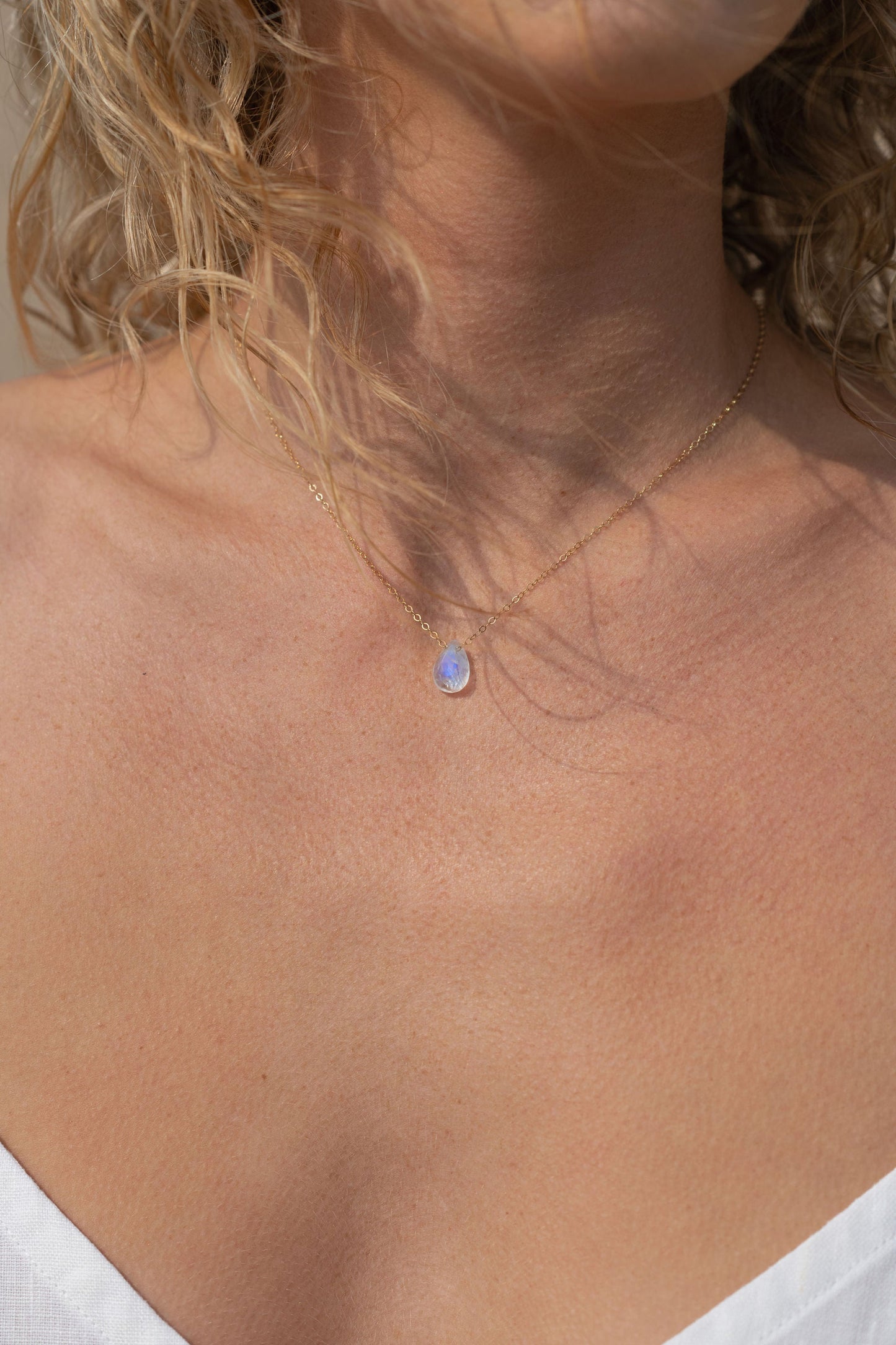 SIADBH Goddess Moonstone 16" Amulet
