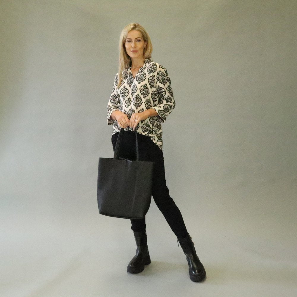 Deck Tote Leather Tote Bag - AW23