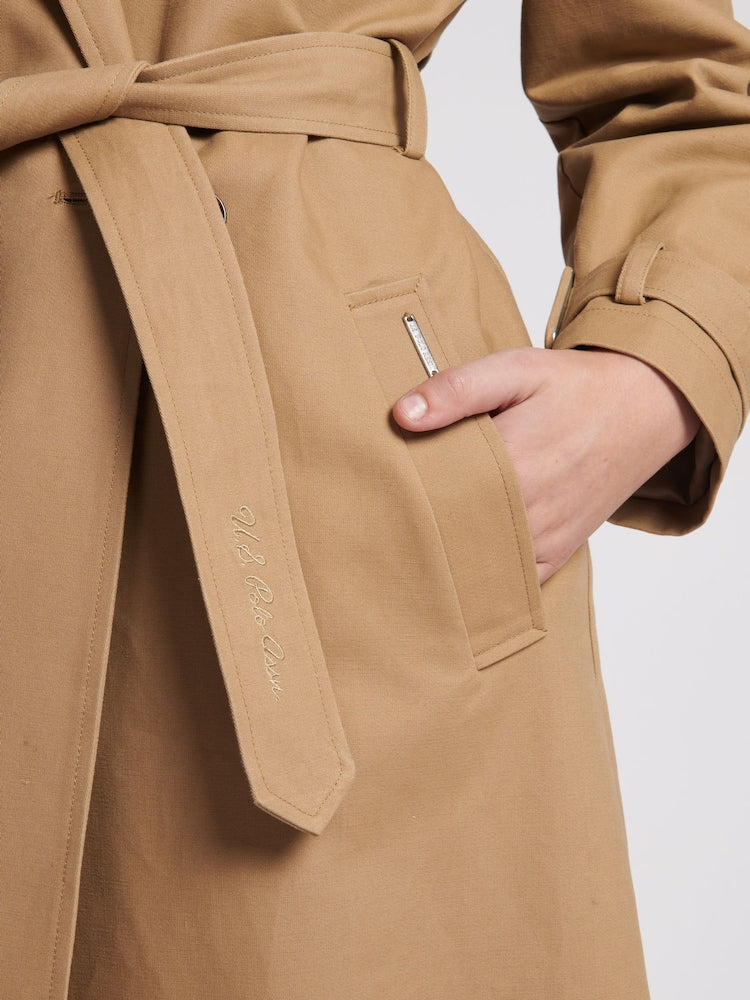 U.S Polo Assn. Trench Coat - Incense