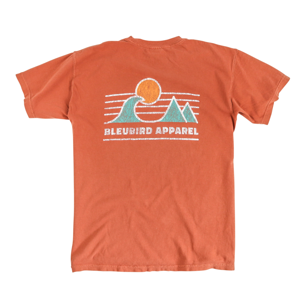 Bleubird Horizon Tee - Yam