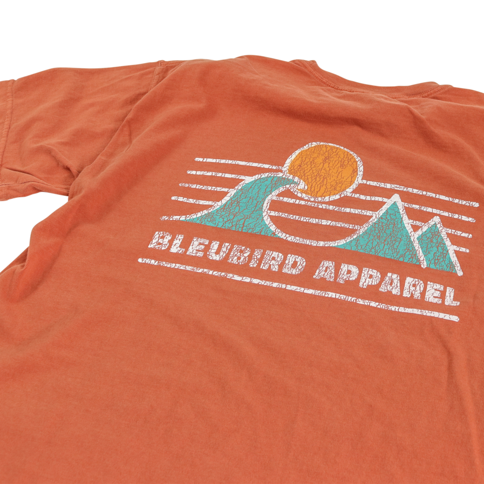Bleubird Horizon Tee - Yam