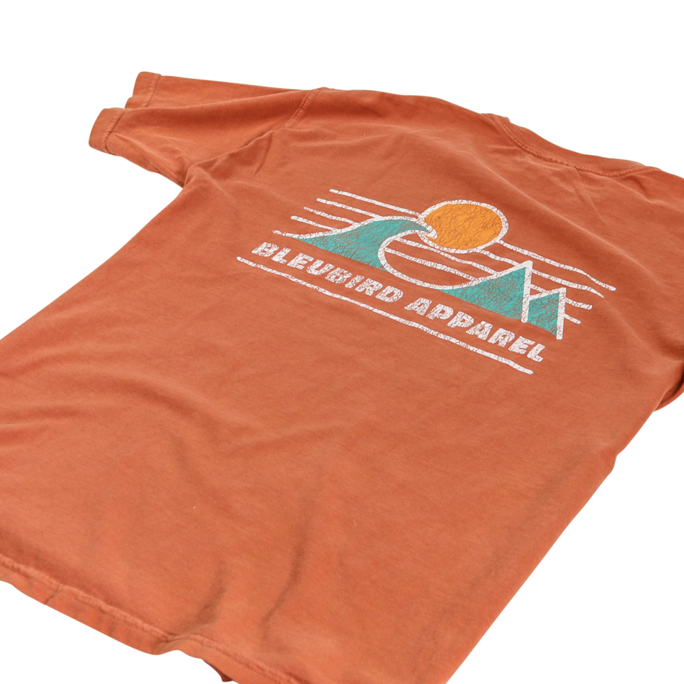 Bleubird Horizon Tee - Yam