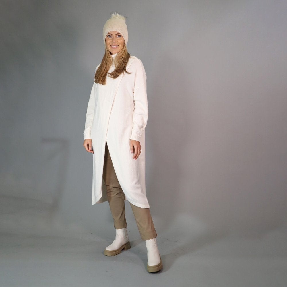 Deck Knitted Dress - Cream