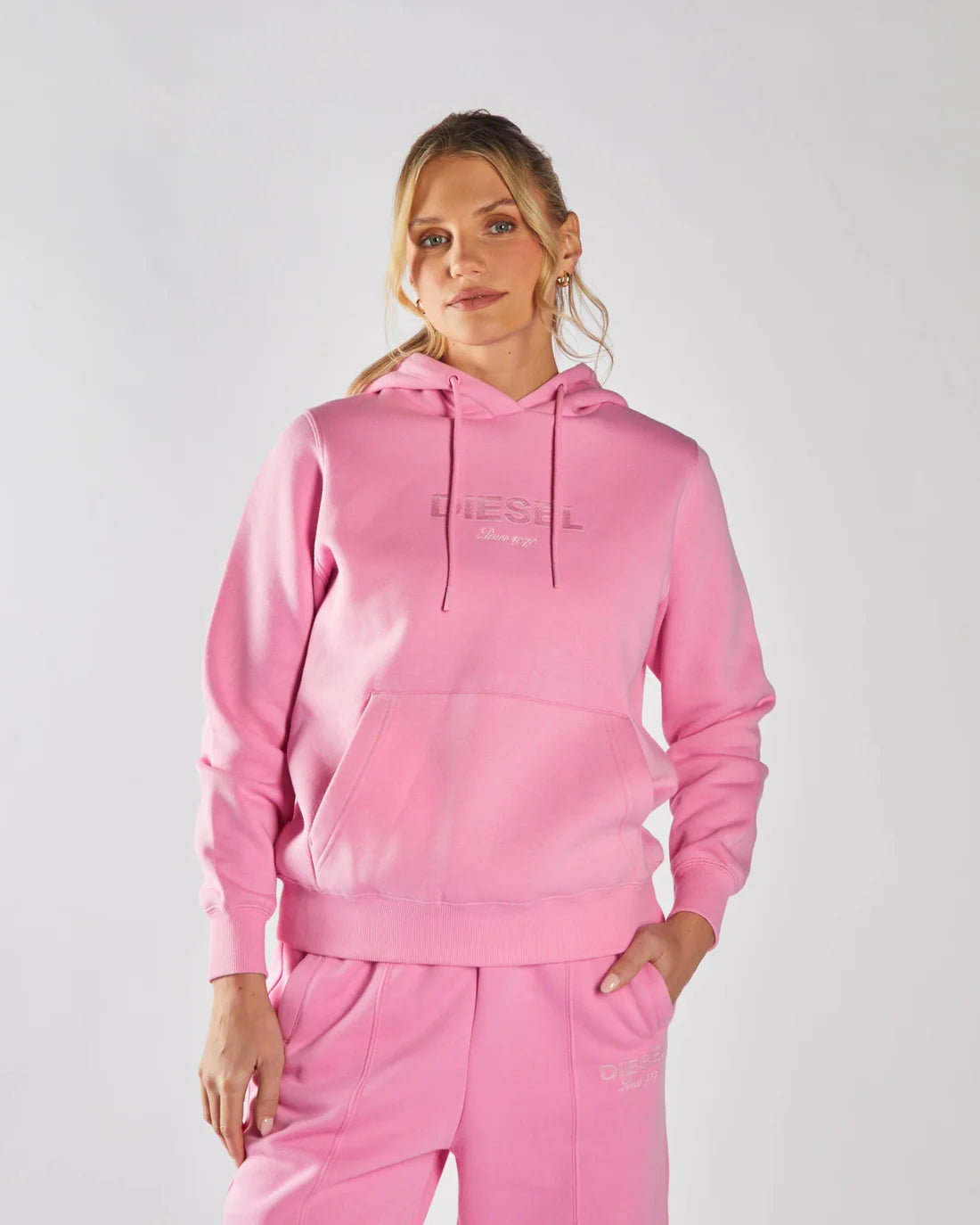 Diesel Animo Hoodie - Polly Pink