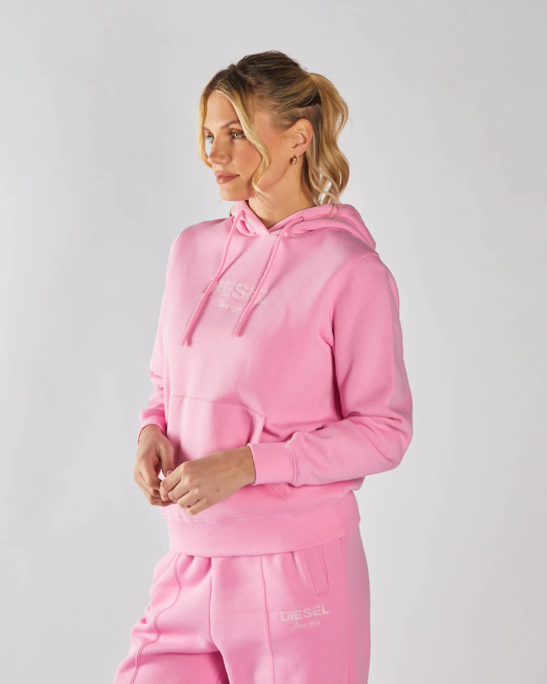 Diesel Animo Hoodie - Polly Pink