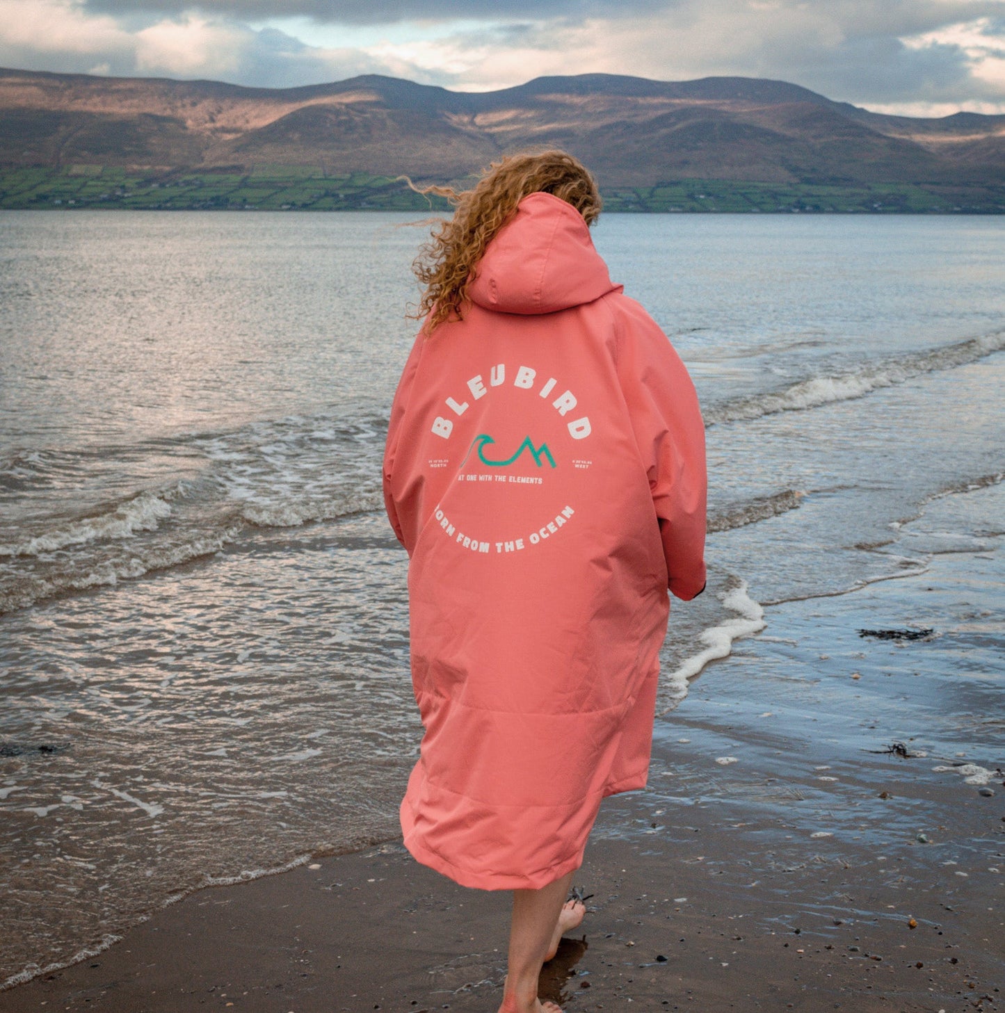 Bleubird Nordic Changing Robe - Coral