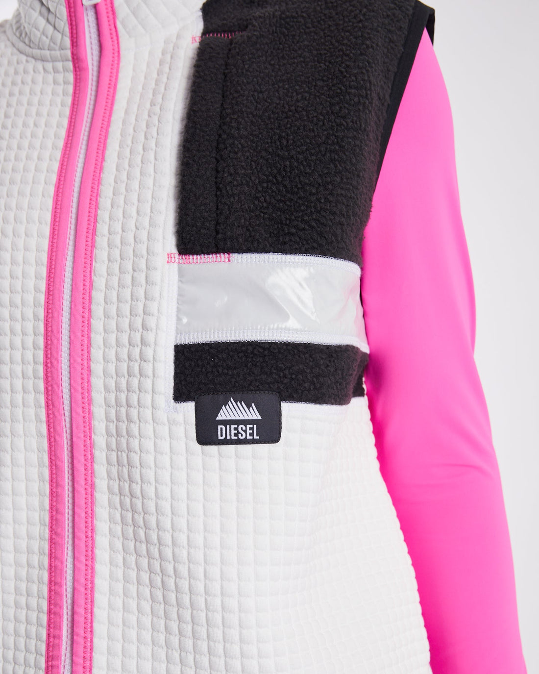 Diesel Aviana Zipper - Optic White