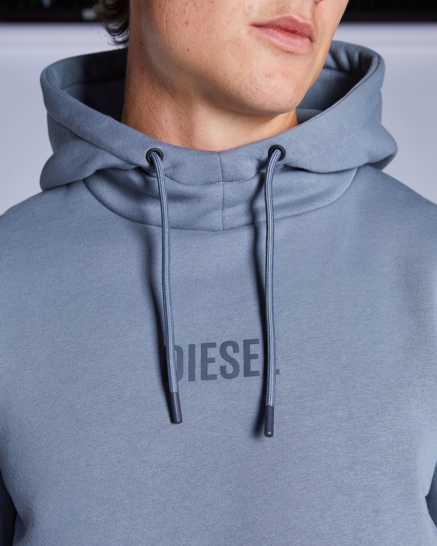 Diesel Blaise Hoodie - Stormy Cloud