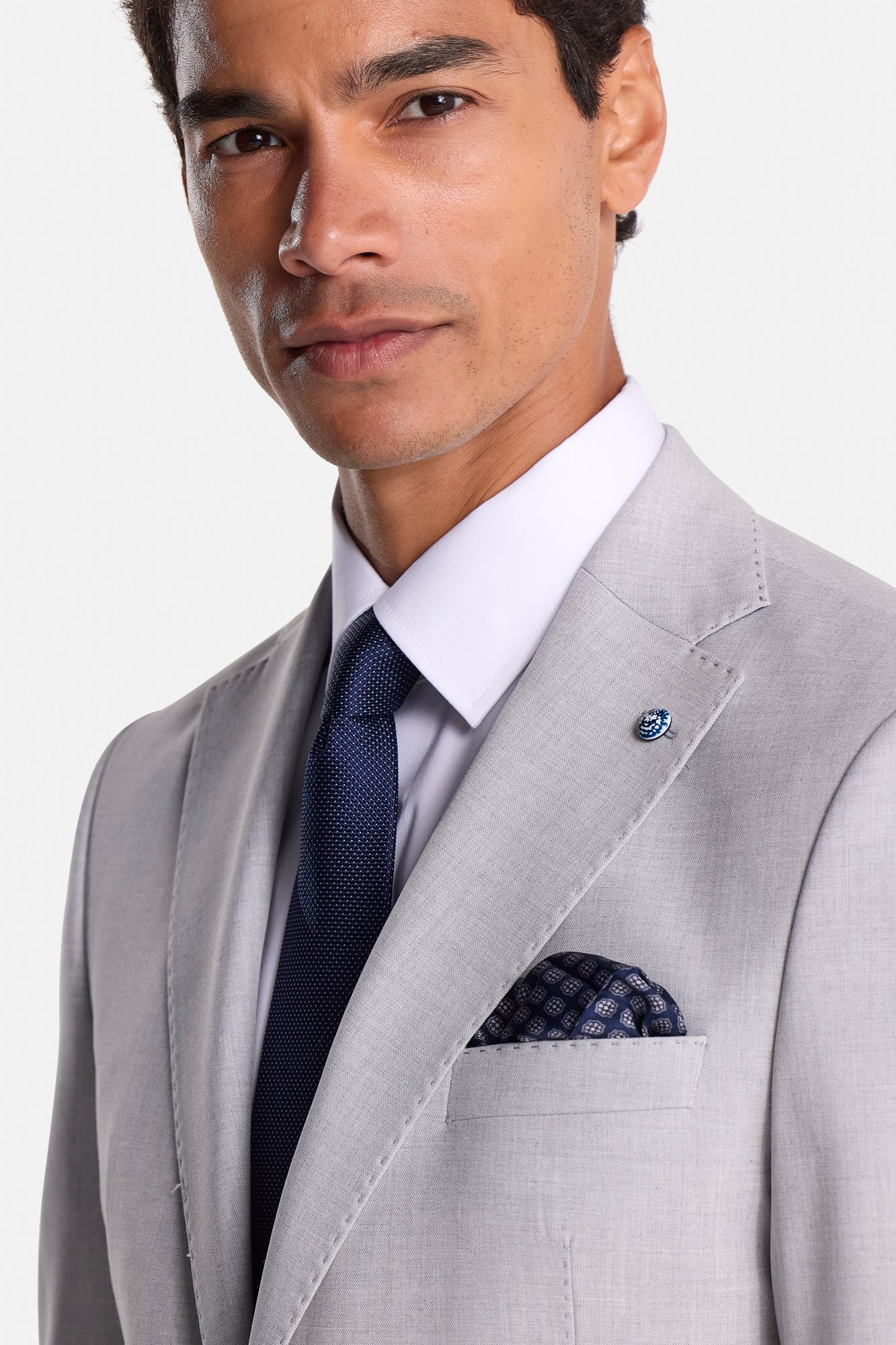 Benetti Albert Suit Jacket - Silver