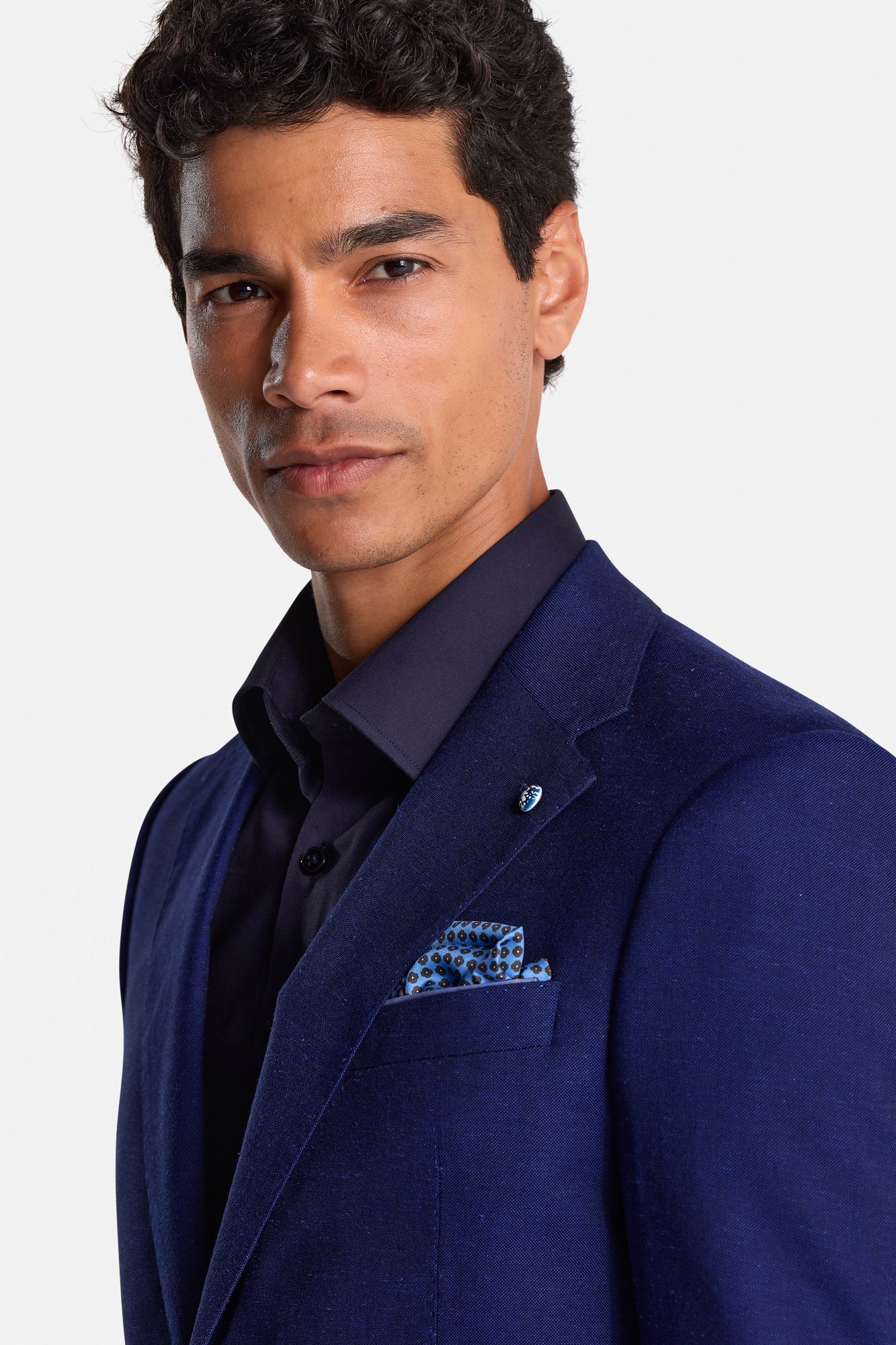 Benetti Oscar Classic Comfort Fit Shirt - Navy