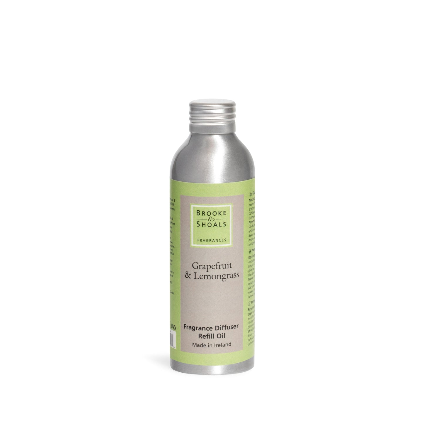 Brook & Shoals Refill Oil for Reed Diffuser - Grapefruit and Lemongrass