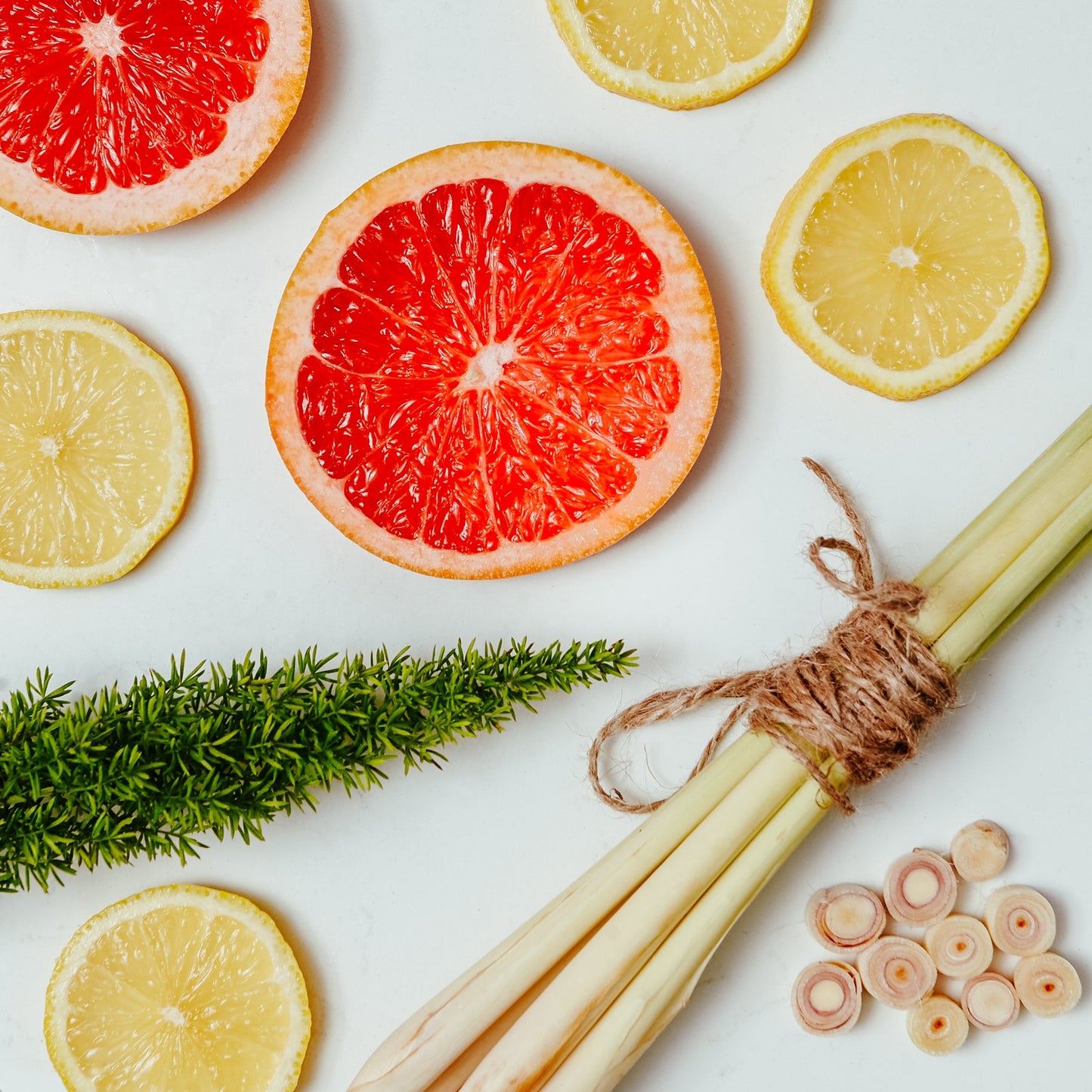 Brook & Shoals Refill Oil for Reed Diffuser - Grapefruit and Lemongrass