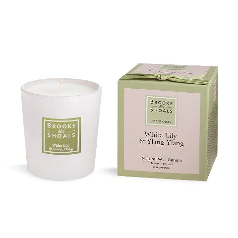 Brooke & Shoals Candle - White Lily and Ylang Ylang