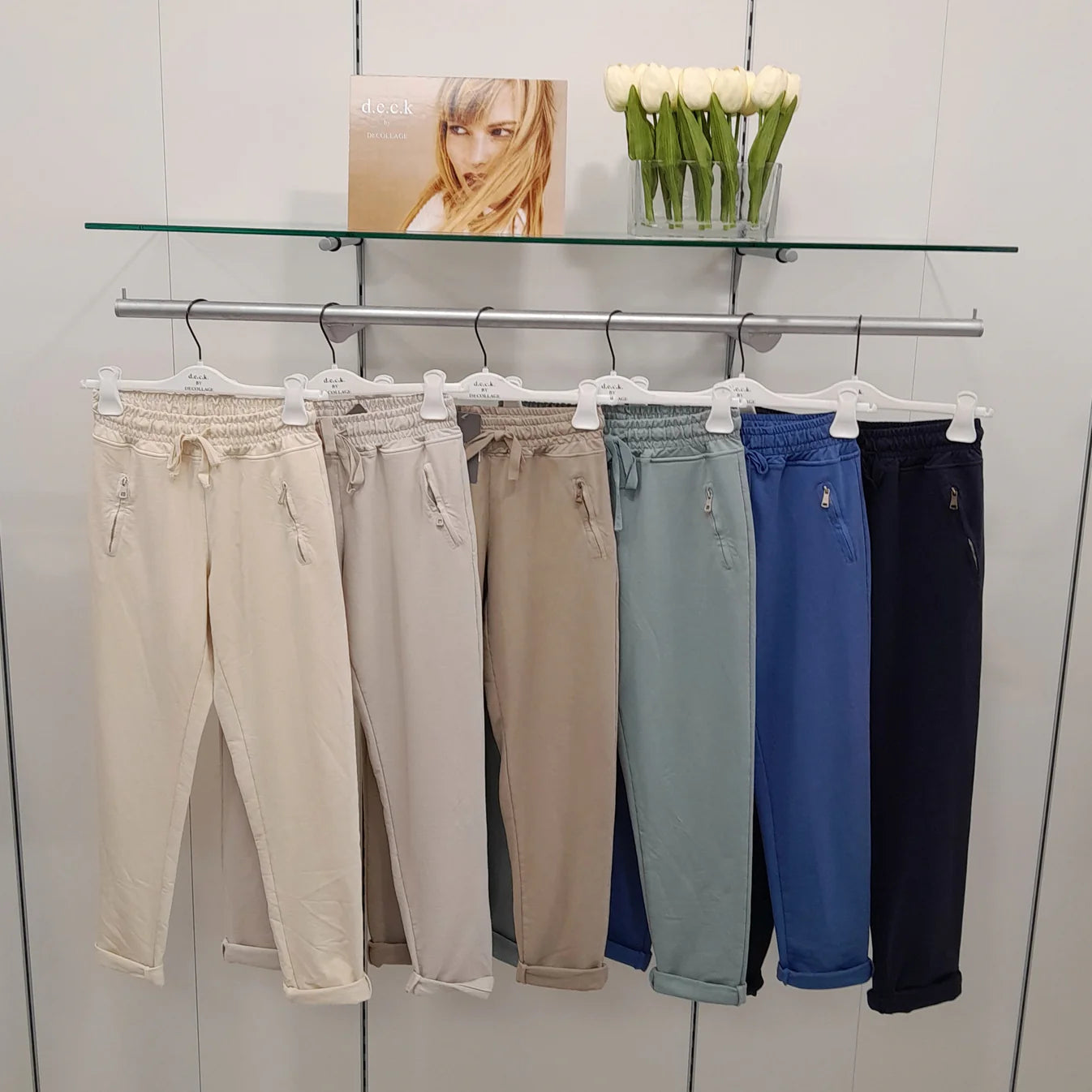Deck Jersey Jogger - Cream