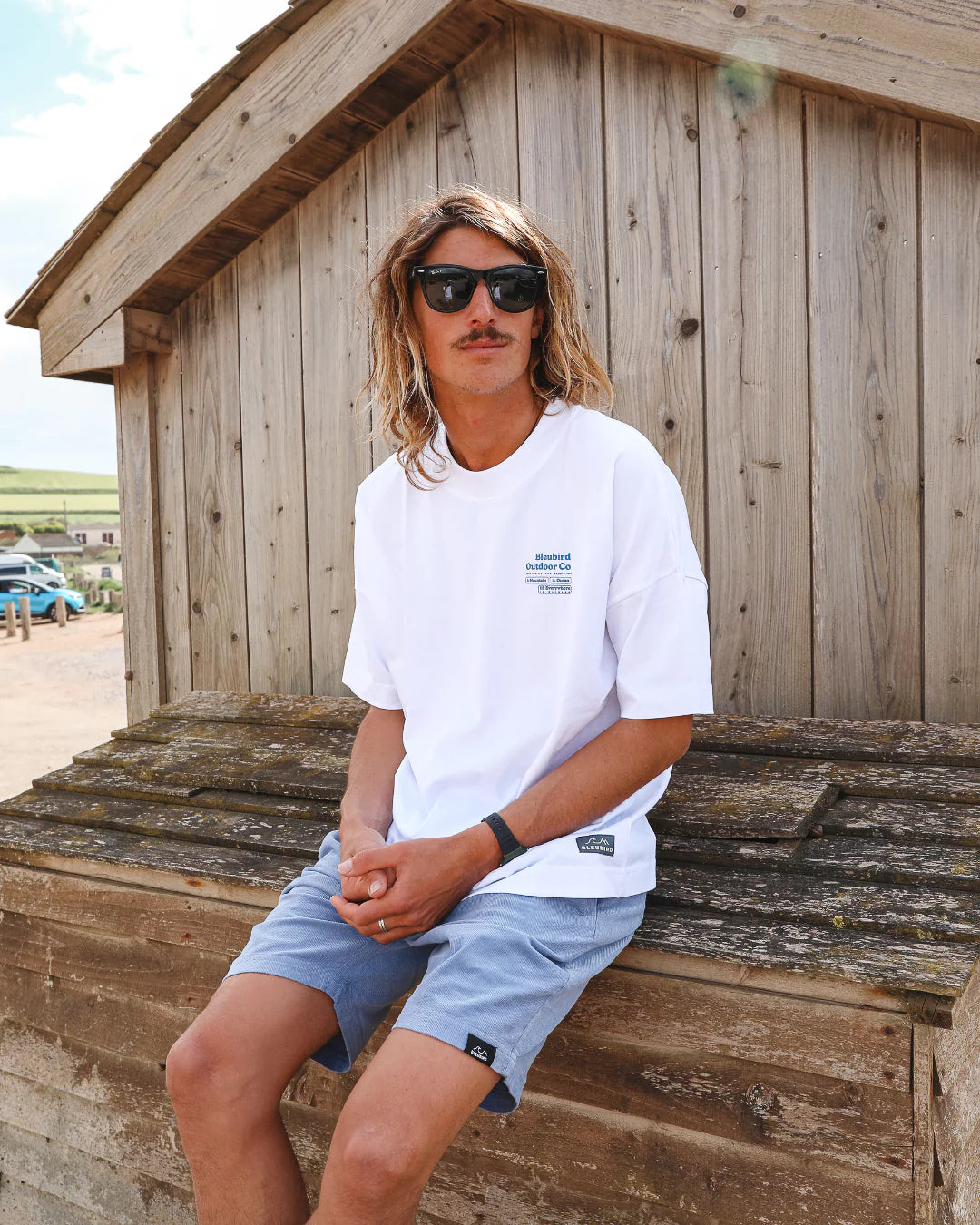 Bleubird Camino Shorts - Sky Blue