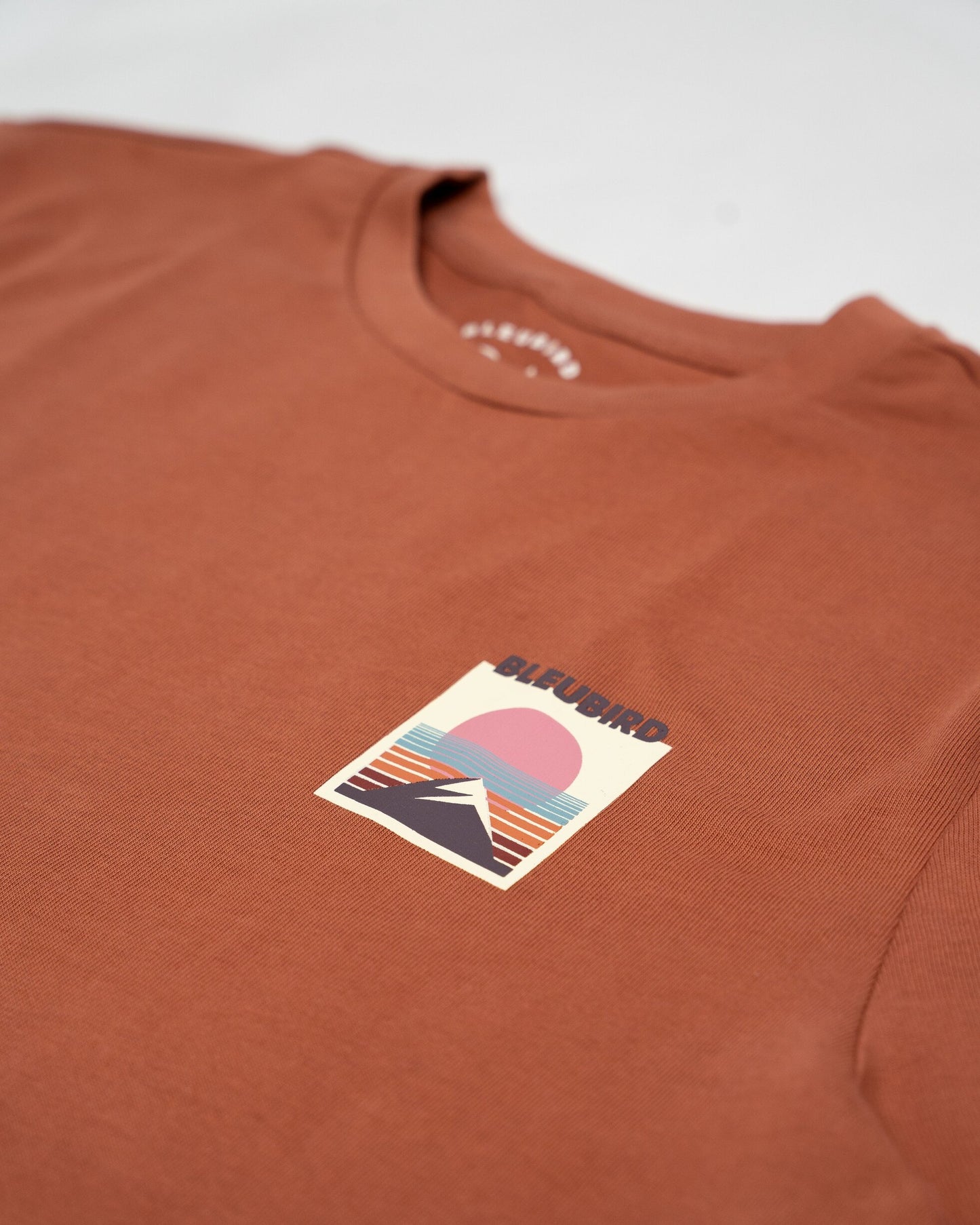 Bleubird Everline Cropped T-Shirt - Clay