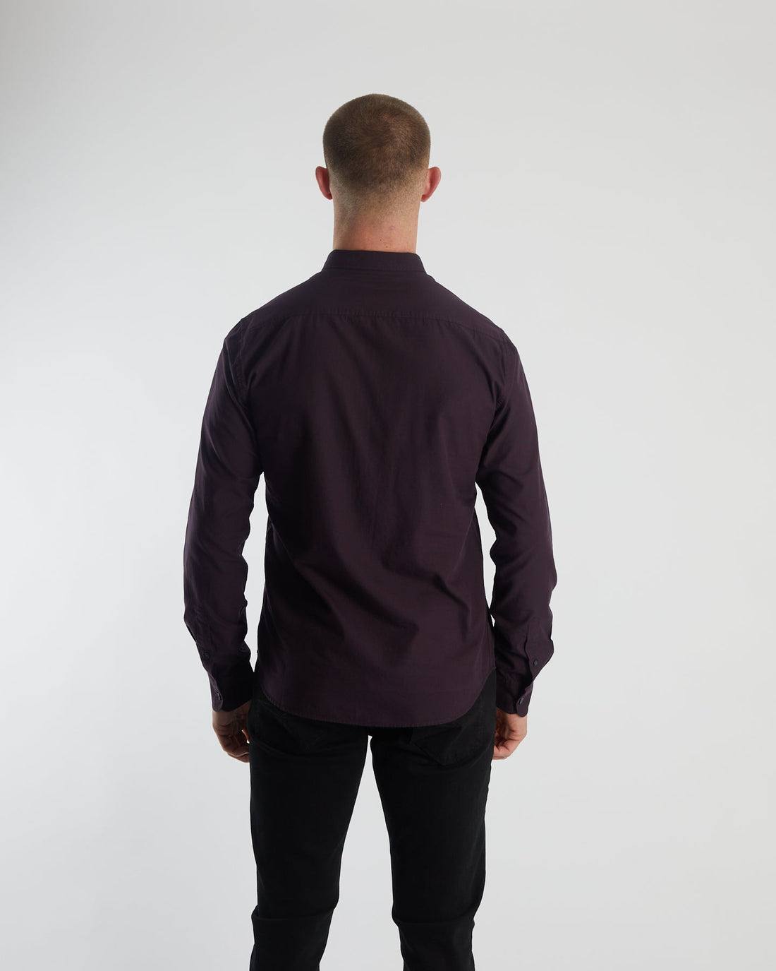 Diesel Clayton Long Sleeve Shirt - Wine Port