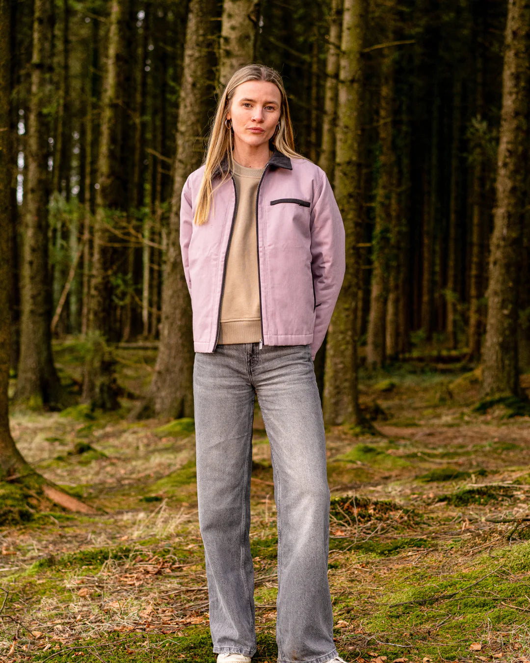 Bleubird Cypress Jacket - Rose