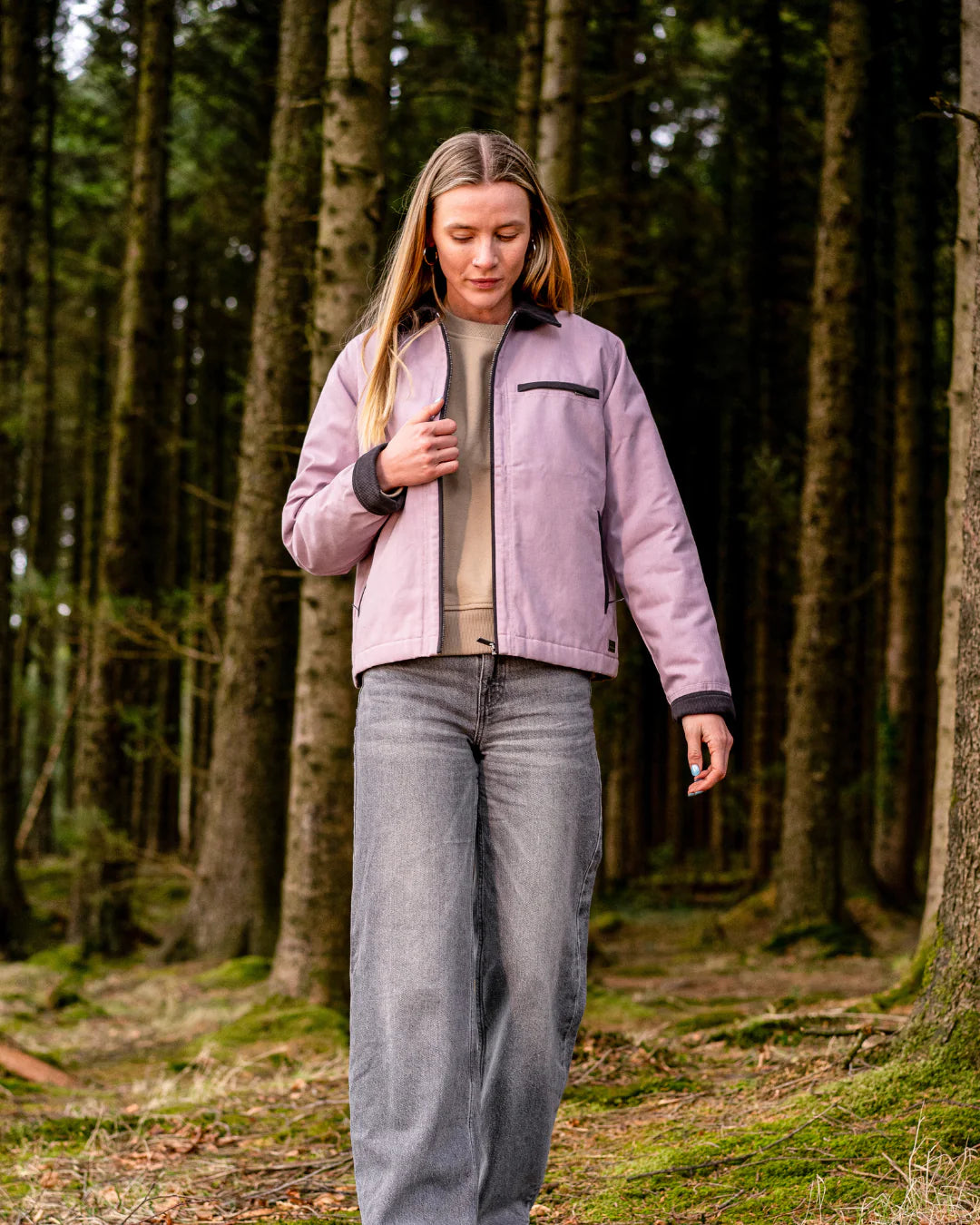 Bleubird Cypress Jacket - Rose