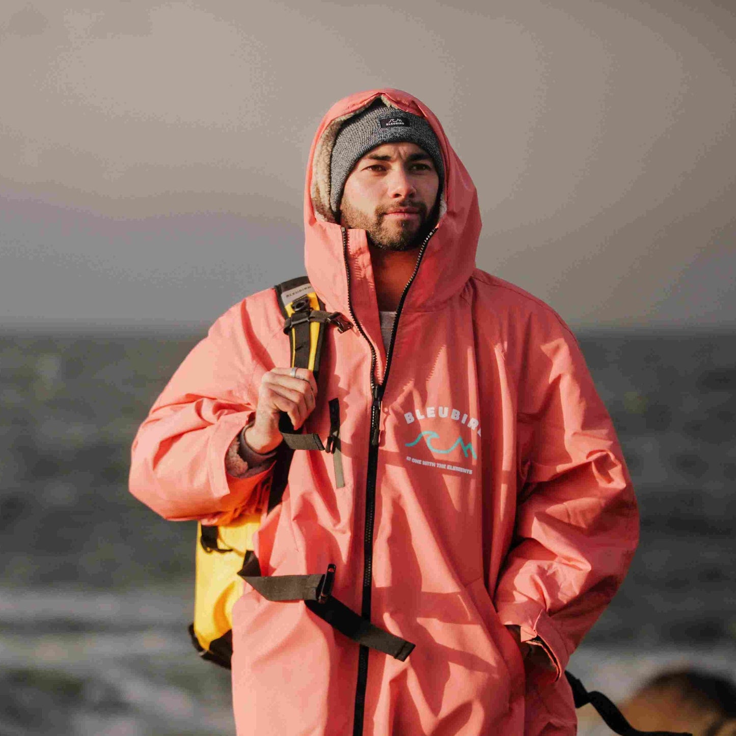 Bleubird Nordic Changing Robe - Coral