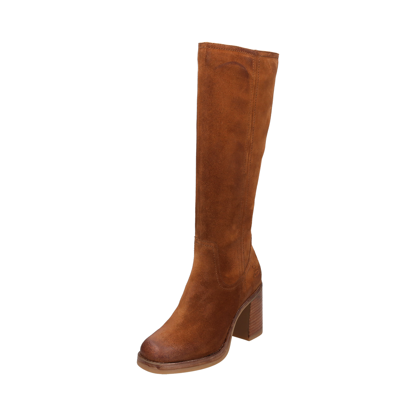 Bagatt Suede Knee High Boot - Brown