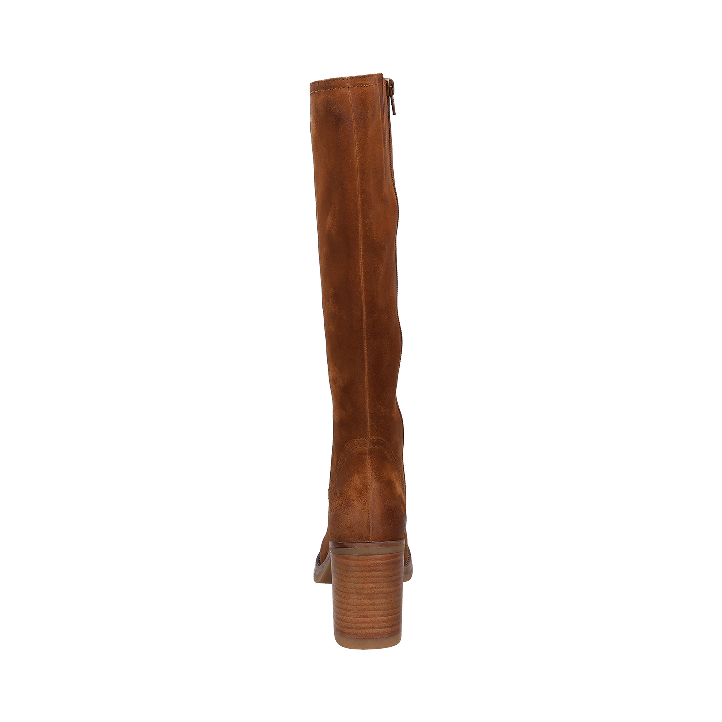 Bagatt Suede Knee High Boot - Brown