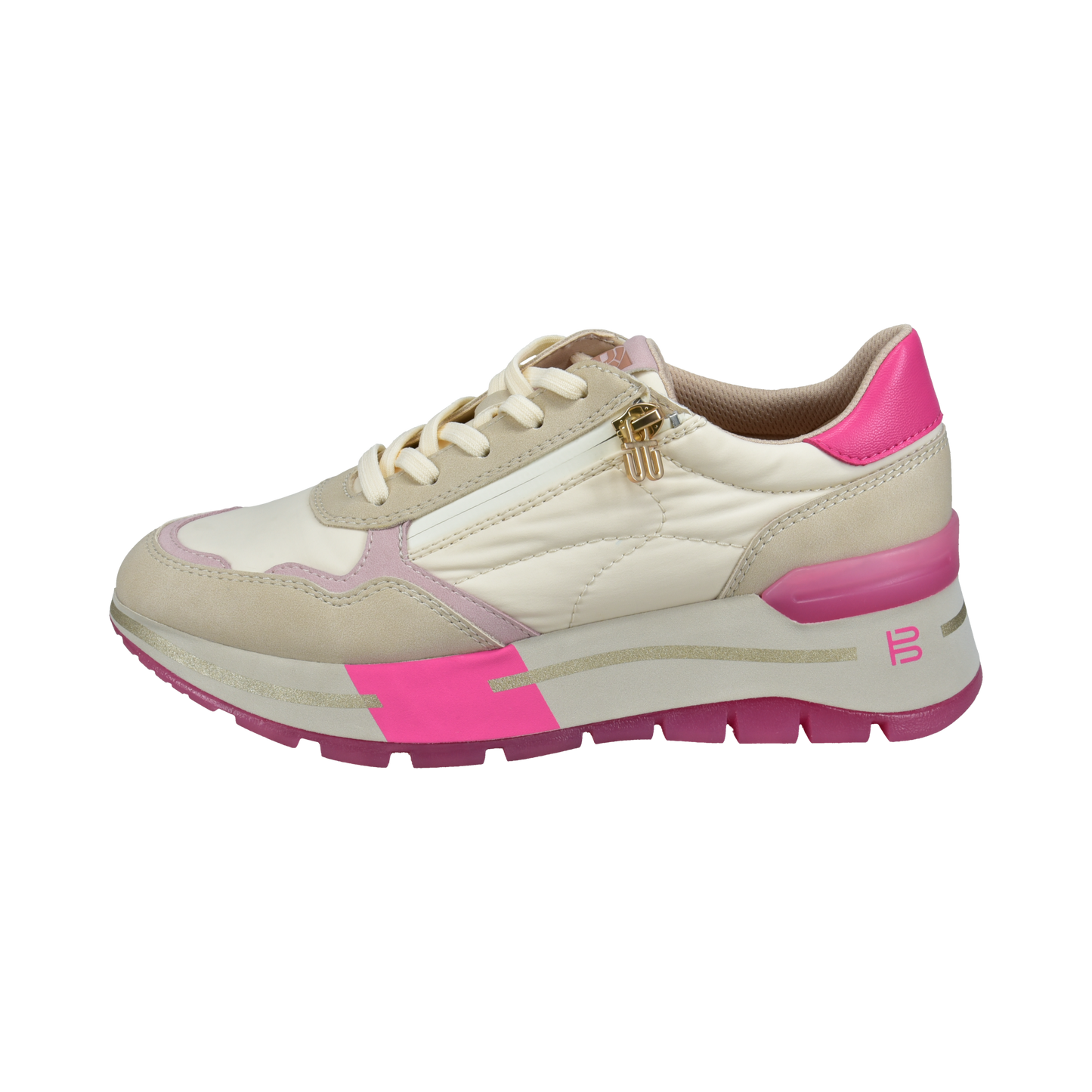 Bagatt Off White Sneaker - Pink