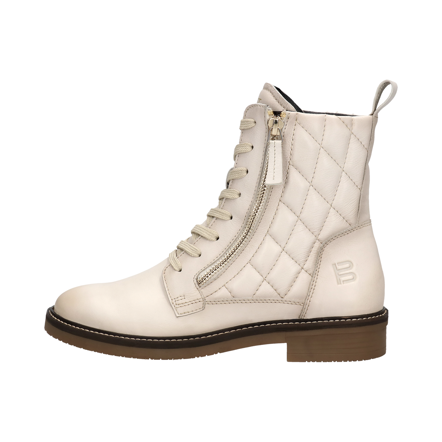 Bagatt Lace Up Boots - Off White