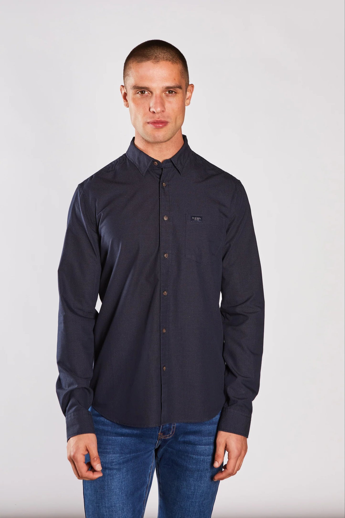 Diesel Dempsey Shirt - Salute Navy