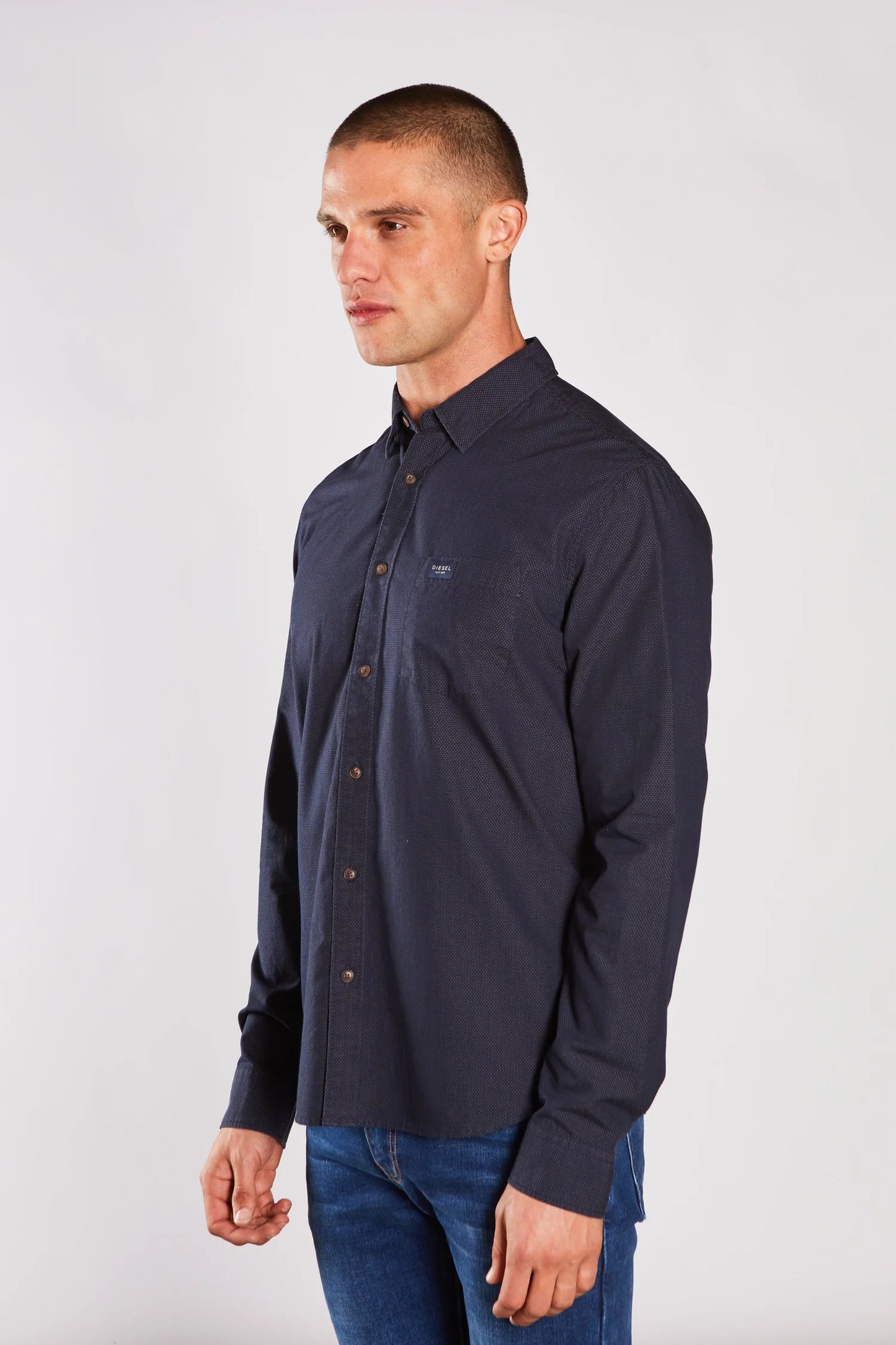 Diesel Dempsey Shirt - Salute Navy