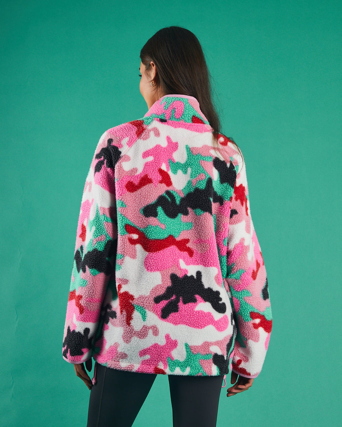 Diesel Fleece Dot Zipper - Multi Camo