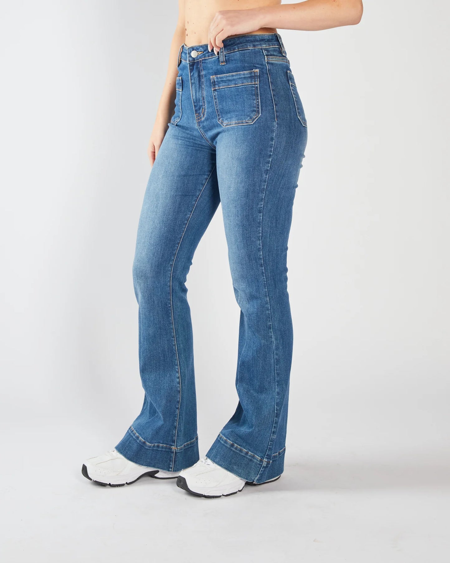 Diesel Drew Flare Jean - Denim Blue