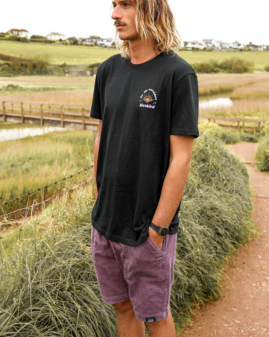 Bleubird Drifter Shorts - Berry