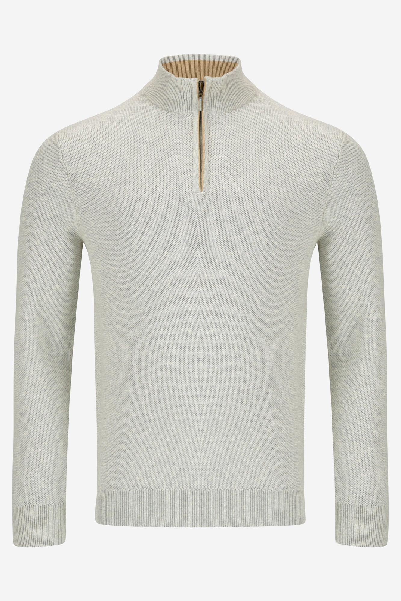 Benetti Dawson 1/4 Zip Jumper - Stone