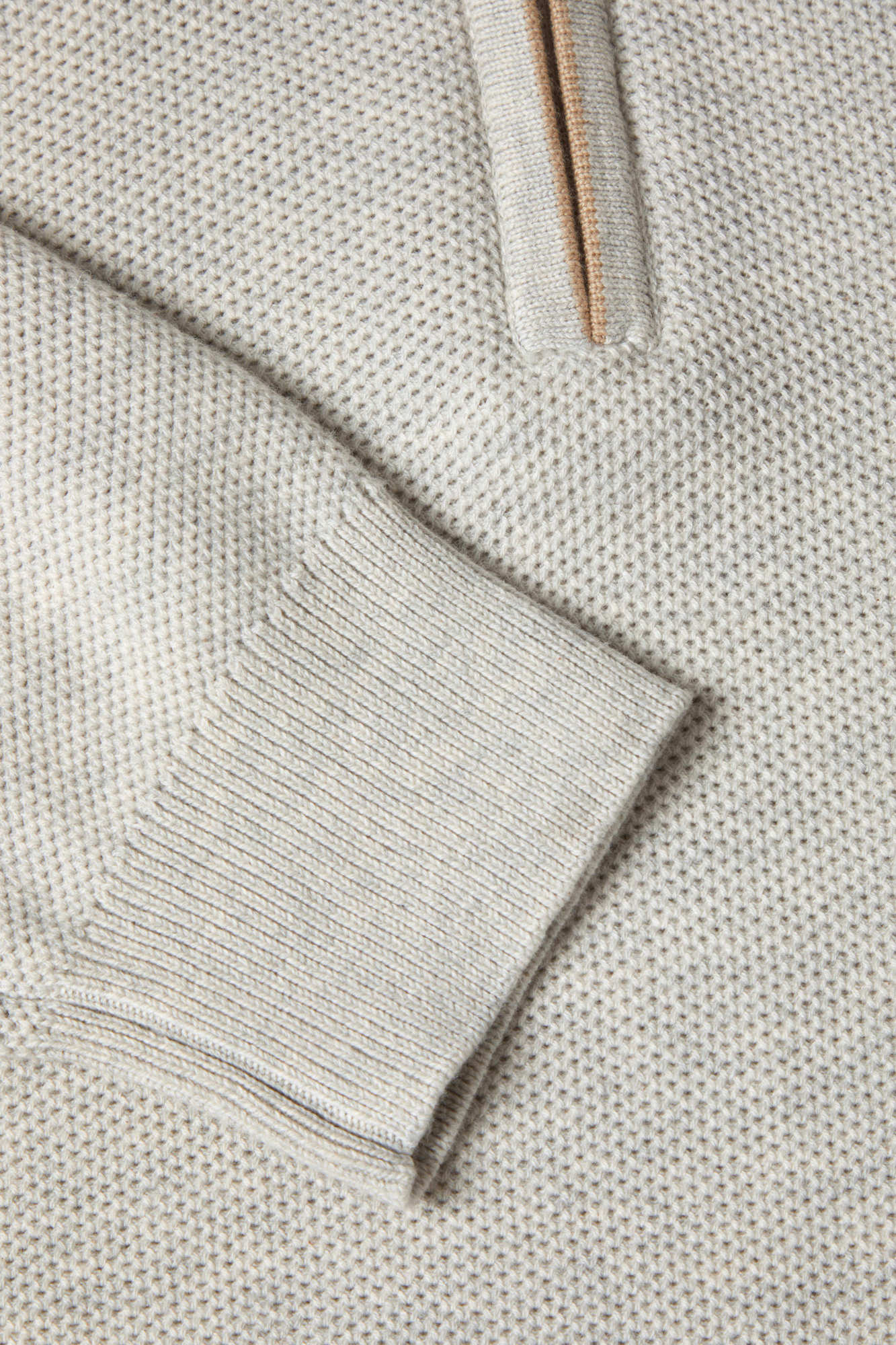 Benetti Dawson 1/4 Zip Jumper - Stone